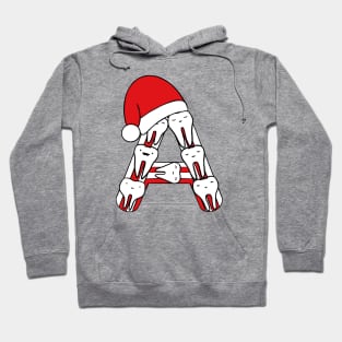 Letter A (Happimola Christmas Alphabet) Hoodie